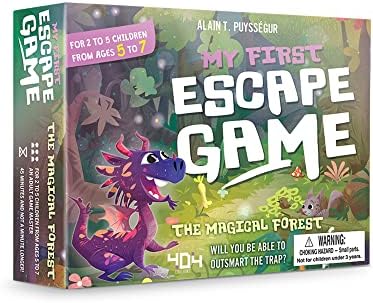 My First Escape Game | Стая бягство в кутия | Забавление за семейна игра pm | пъзел Игра за възрастни и деца | на Възраст от 5 +