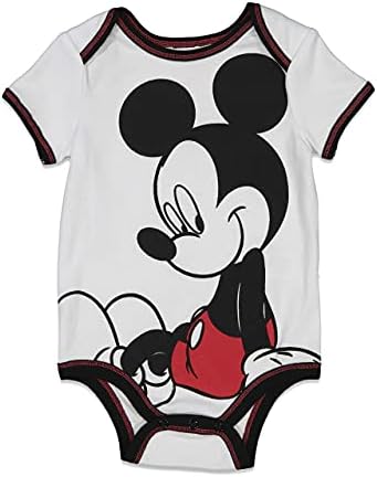 Комплект дрехи Disney Mickey Mouse от 4 теми: Боди, Панталон, Лигавник, Шапка