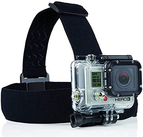 Комбиниран комплект аксесоари за екшън камери Navitech 8 в 1 с Червен калъф - Съвместим с екшън камера Dragon Touch 1080P