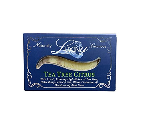 Парче натурален сапун Luxiny с масло цитрусов от чаено дърво ръчна изработка - това е овлажнител веганское кастильское без сапун