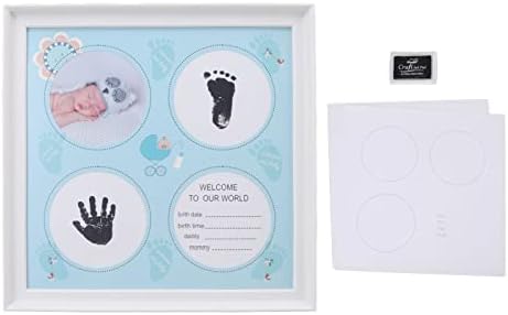 RTLR Комплект отпечатъци от детски ръце, Комплект рамки за бебешки отпечатъци, Лесно Документируемый Износоустойчива Атрактивен