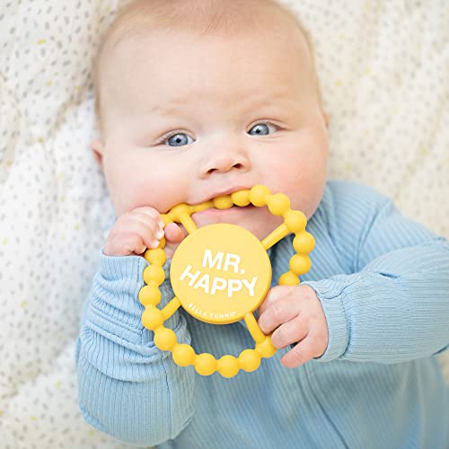 Прорезыватель Bella Tunno Happy за момчето - Мек пръстен за никнене на млечни зъби с лек припадък, идеален за бебета и играчки за