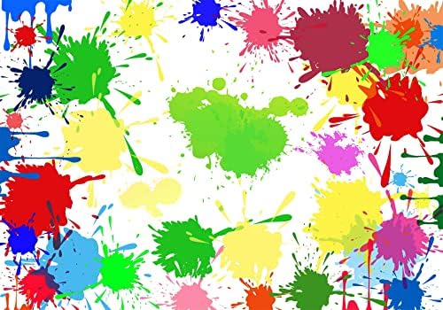 MTMETY Цветен Фон за графити Фон С Пръски боя 9x6 фута Пръскане на боя Творчески Фон За Подпори Фотобудки LSME1543