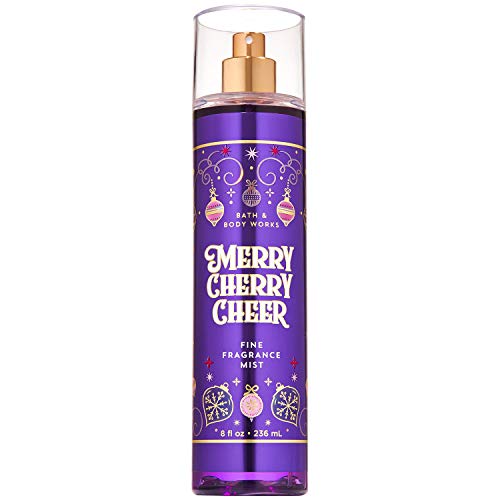 Средство за вана и тяло ВЕСЕЛА CHERRY УСМИХНИ Fine Fragrance Mist 8 Течни унции (випуск 2019 година)