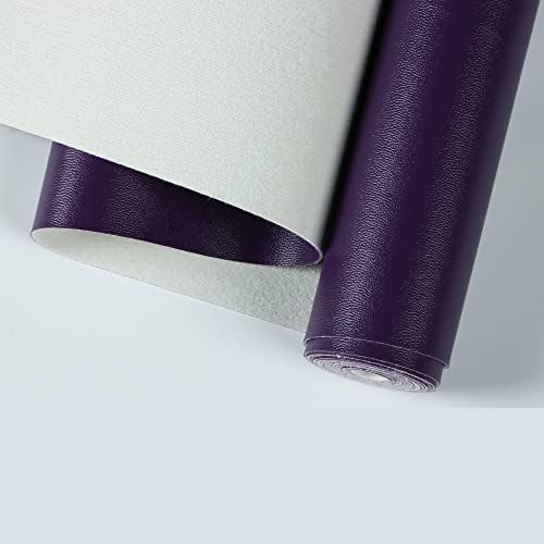 Листове от изкуствена кожа за Бродерия в едно Руло Листове от гладка Кожа плат с размер 12 x 53 (30 cm x 135 см) Инча в Голям Размер