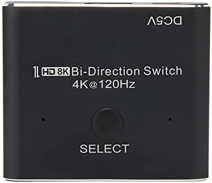 KOSDFOGE E0101 HD Multimedia Interface Двухнаправленный преминете 8K при 60 Hz 2 в 1 Изход /1 на 2 изхода 3D Двухнаправленный превключвателят