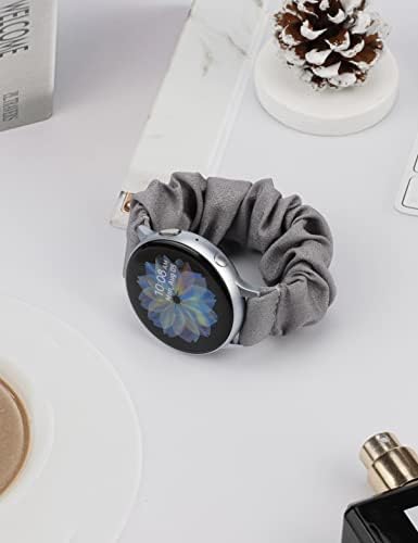 TOYOUTHS 20 мм гумена лента за коса, която е съвместима с Samsung Galaxy Watch 5/4 40 мм 44 мм/Watch 5 Pro 45 mm/ Active 2 40 мм