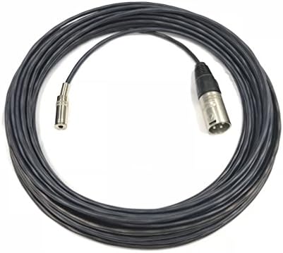 150 Фута аудио кабел XLR Male-3.5мм Female Pro с потребителски кабелна връзка