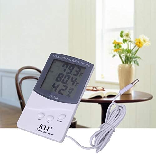 UXZDX Термометри CUJUX за помещения и на улицата, Битови, Електронни термометри и Гигрометры Измерители на температура и влажност
