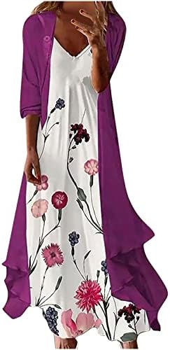 Вечерна рокля Midi за Жени, Дамски Ежедневни Летни Рокли, Пролетта Рокля за Жените 2023, Къса Пролет Дълги Поли