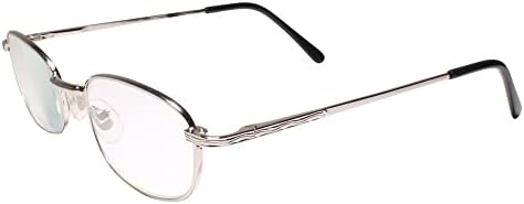 Класически Ретро Овални Фотохромичните Сребрист Лещи Цвят 2.25 За четене, Слънчеви Очила Reader