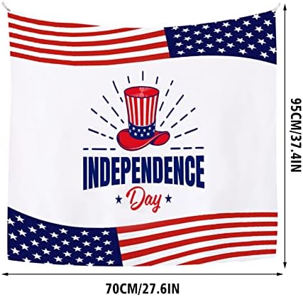 Празнични Знамена на Прочетеното и Патриотичен Фон За Снимки, Текстилен Интериор за Парти в чест на Деня на Независимостта, Декорация