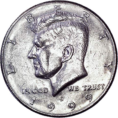 1999 D Кенеди Полдоллара 50 цента е Много Добре