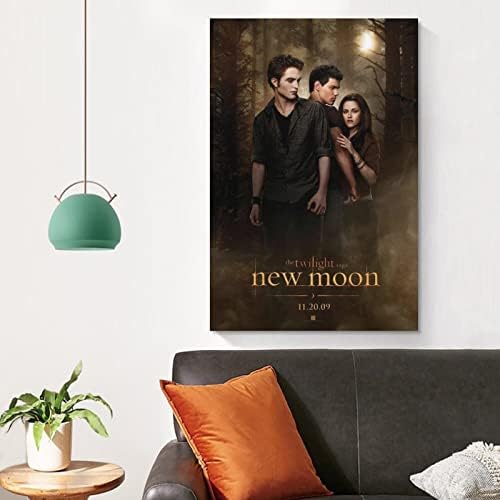 Постери на филми, Класически Филми the Twilight Saga Новолуние Картини върху Платно Стръмни Артистични Щампи и Плакати Живопис върху