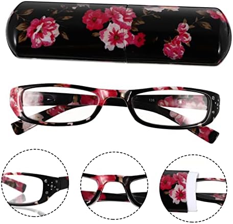 Healvian, 2 броя, Женски Очила за четене, Сини, Светли и слънчеви Очила за Жени, Модни Очила, Модни Очила за Жени