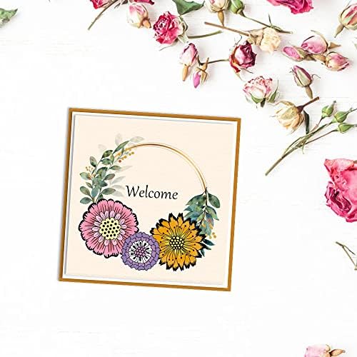 Три-цветни Прозрачни Печати с цветя за Производство на пощенски Картички, Пролетни Прозрачни Гумени Печати с Цъфтящи Растения, Печати
