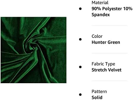 Pico Textiles 15 ярда Болт - Бордовая еластична кадифе плат - Продава се The Болт - най-различни цветове - идеални за шивашки дрехи,