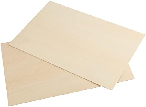 SEHOI 30 Опаковки Листа на Липа с Размери 8 × 12 × 1/16 Инча, Непълни Листа на Липа, Листа на Дърво за Бродерия и изкуство, Училищни